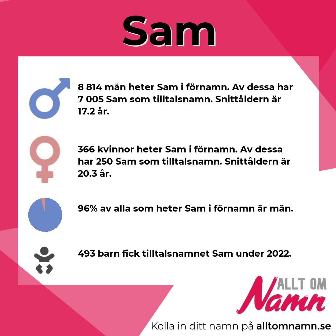 Information om namnet Sam
